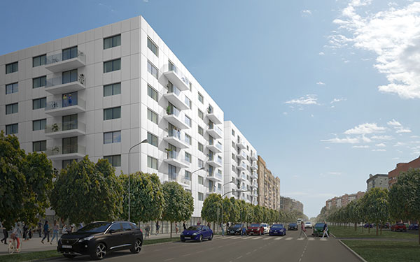 Residential building in Sevilla